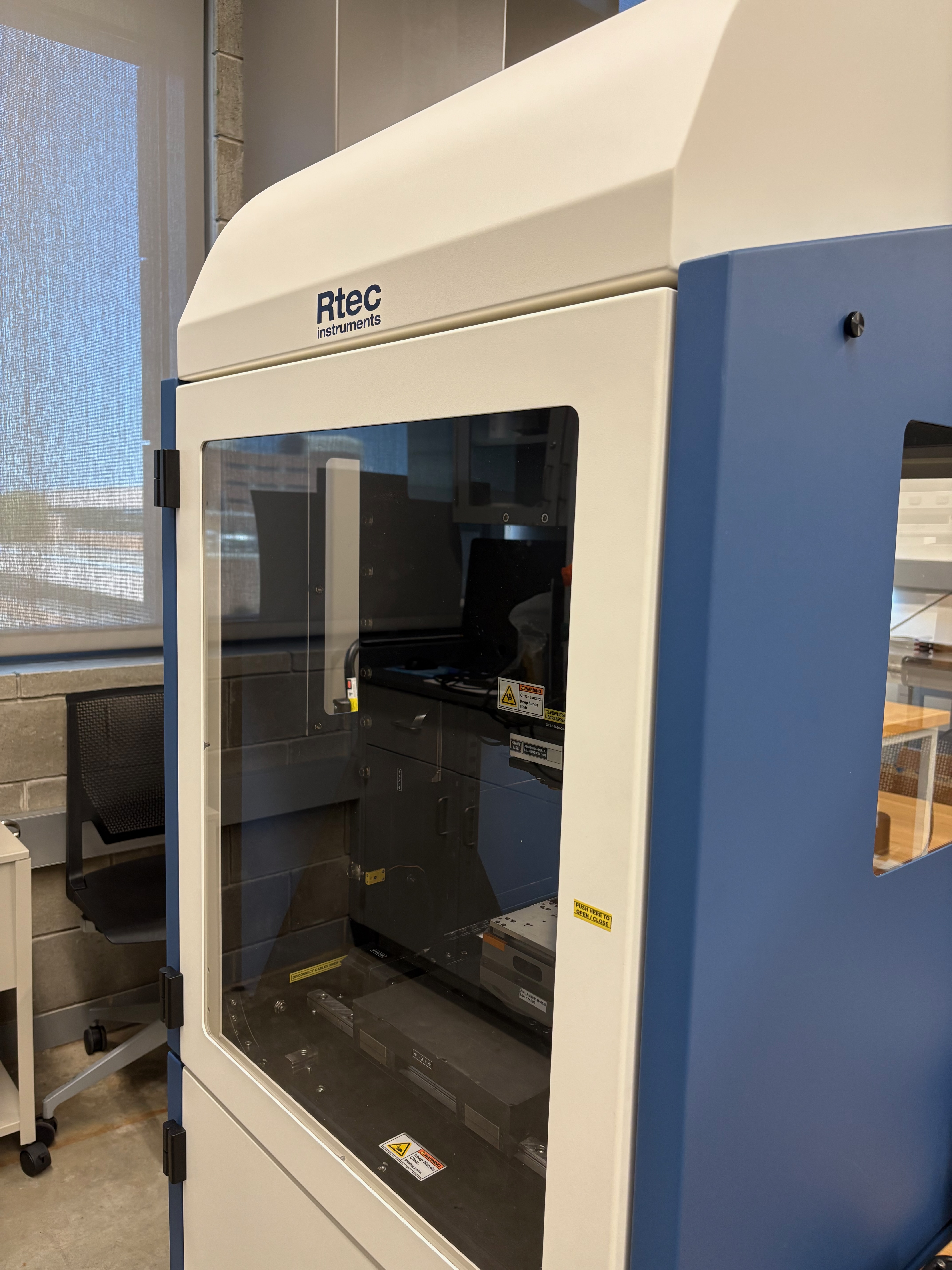 RTEC MFT-5000 multifunctional tribometer